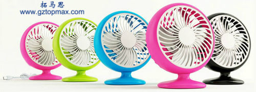 夏炫USB风扇 广州拓马思的便携清凉解决方案